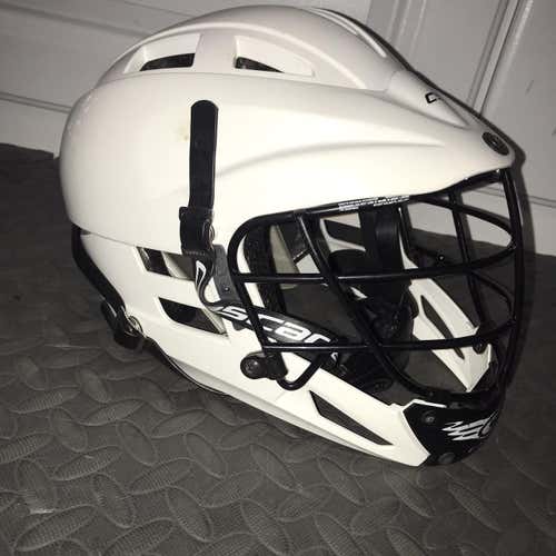 White Used Player Cascade CS Youth Helmet