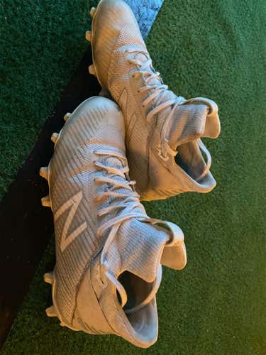 White Men's Turf Cleats Low Cut
