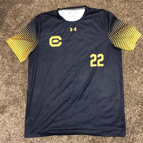 Cal Bears Men's Large Soccer Under Armour Jersey