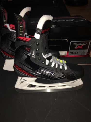 New Bauer Vapor 2X D&R (Regular)  Size 10 Hockey Skates