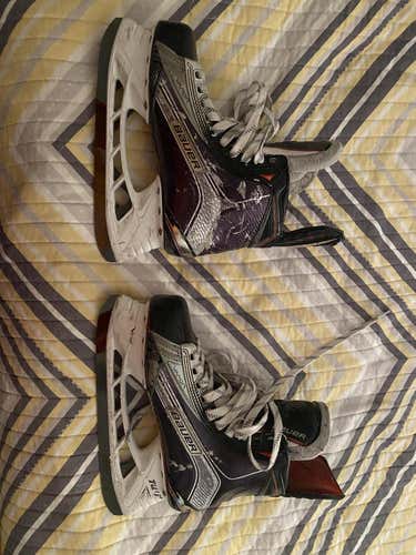 Senior Used Bauer Vapor 1X Hockey Skates D&R (Regular) Size 7
