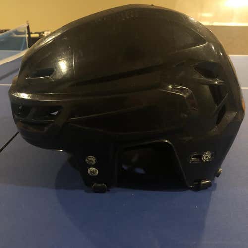 Black Used Medium CCM Tacks 710  Helmet