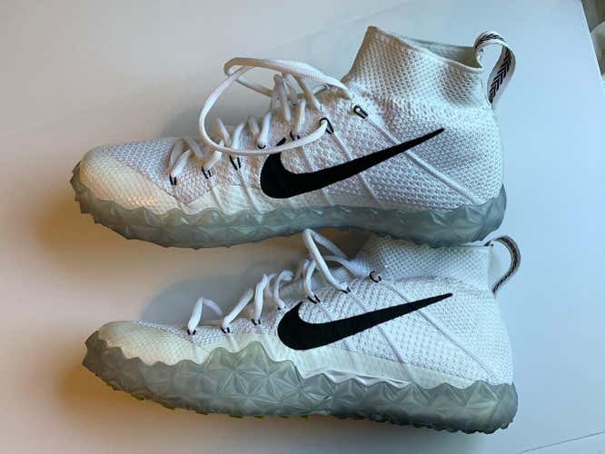 RARE NIKE ALPHA SENSORY LACROSSE CLEATS SIZE 10.5