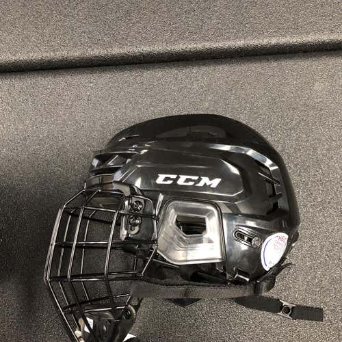 Black New Extra Small CCM Resistance 100 Helmet and FL40 S cage