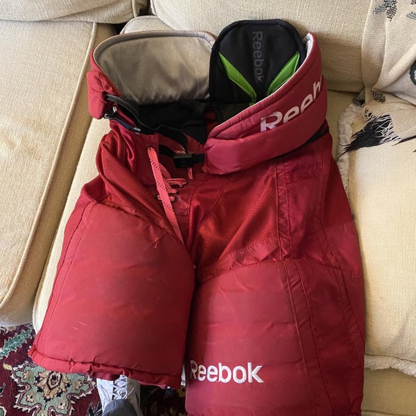 Red Senior Small Reebok 16K Hockey Pants