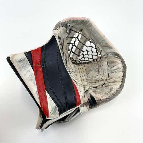 Used | CCM Eflex 3 White, Black, and Red Glove | Regular