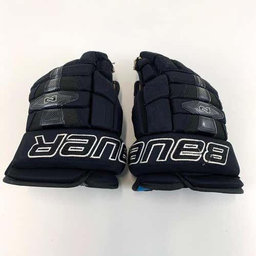 Used | Black Senior Bauer Nexus 9000 Gloves 14" | No Holes | EQ950