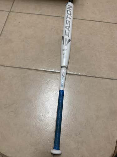 White Used High School/College Easton Stealth Flex Bat (-10) 23 oz 33"