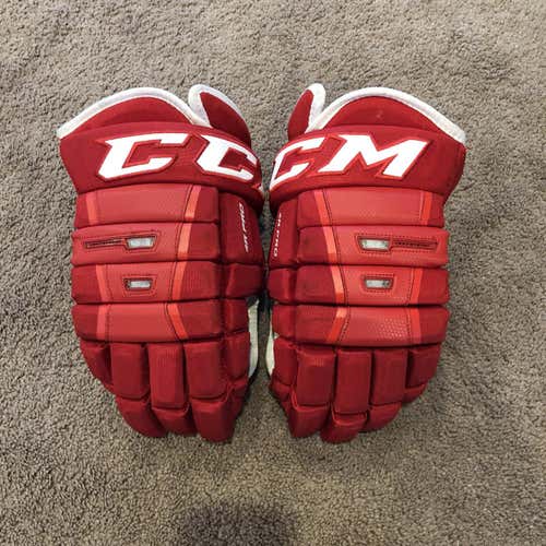 Lightly Used CCM Classic Pro 4-Roll 14" Gloves