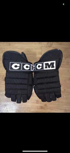 Black New CCM Custom 4-roll 13" Pro Stock Gloves