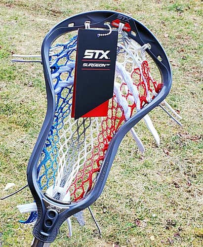 New Attack & Midfield STX Strung Surgeon 700 Head