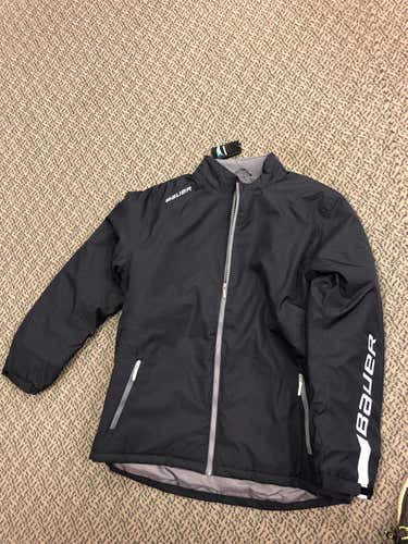 Black New XXL Bauer Winter Team Jacket