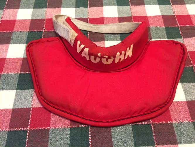 Used Vaughn throat protector