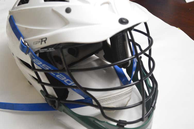 White Used Cascade CPX-R Helmet