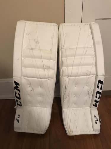 CCM Extreme Flex 3.9 Senior Goalie Leg Pads 33+1