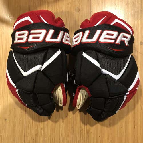 Black Used Bauer Vapor 1X Pro 13"  Gloves
