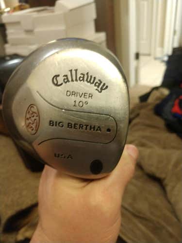 Used Men's Callaway Right Handed Big Bertha Driver Loft 10