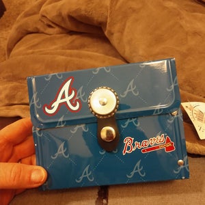 New Atlanta Braves Fanatic Metal Purse/ Lunch Box
