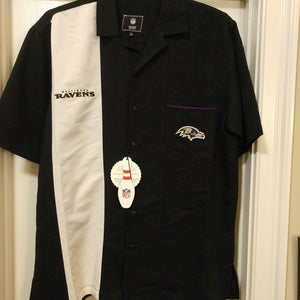 Baltimore Ravens retro Bowling Shirt 