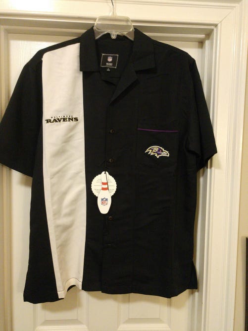 Baltimore Ravens New Adult Men's Large Shirt
