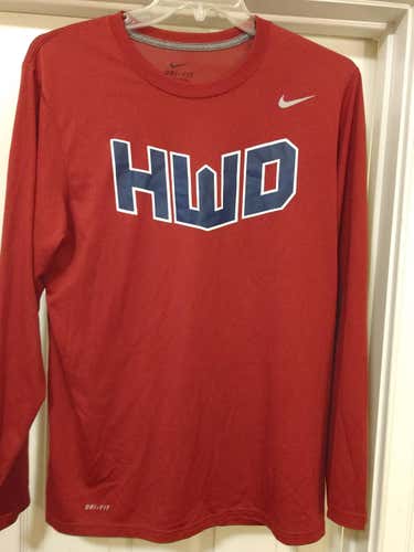 HWD Red Used Adult Men's Large Nike Shirt