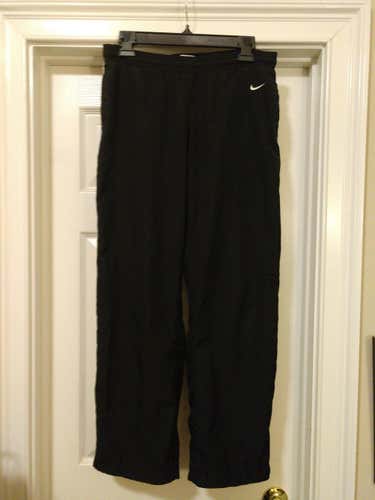 Nike Black w/ White Piping Used Adult Men's Small Nike Pants
