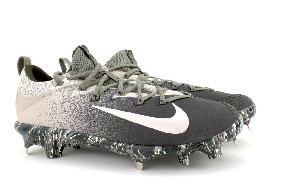 Nike Lunar Vapor Ultrafly Elite Metal Baseball Cleats Camo Army USA Flag  852686-005 Size 12