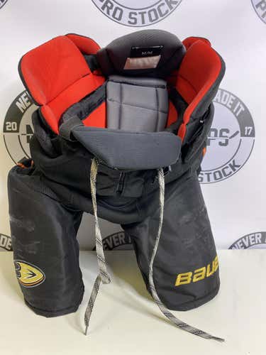 Used Bauer Pro Anaheim Ducks Pants - Medium - P1D