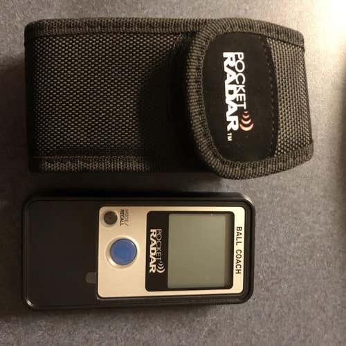 New Pocket Radar And Set If Rechargeable Batteries And Charger