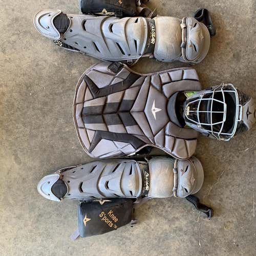 Used All Star System 7 Catcher's Set