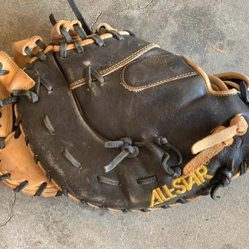 Brown Used First Base System 7 13" Baseball Glove