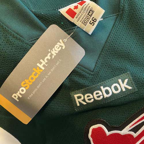 New 56 WHL Reebok Pro Stock Jersey