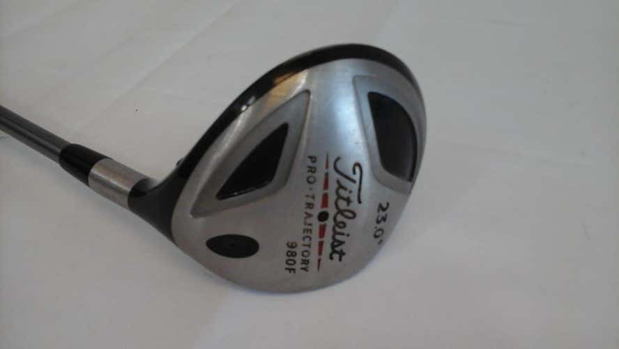 Used Titleist 980f 4 Wood Graphite Regular Golf Fairway Woods
