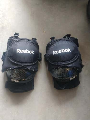 Used Reebok goalie knee pads