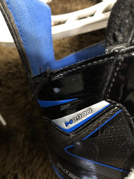 Junior Used Bauer N2900 Hockey Skates Size 4