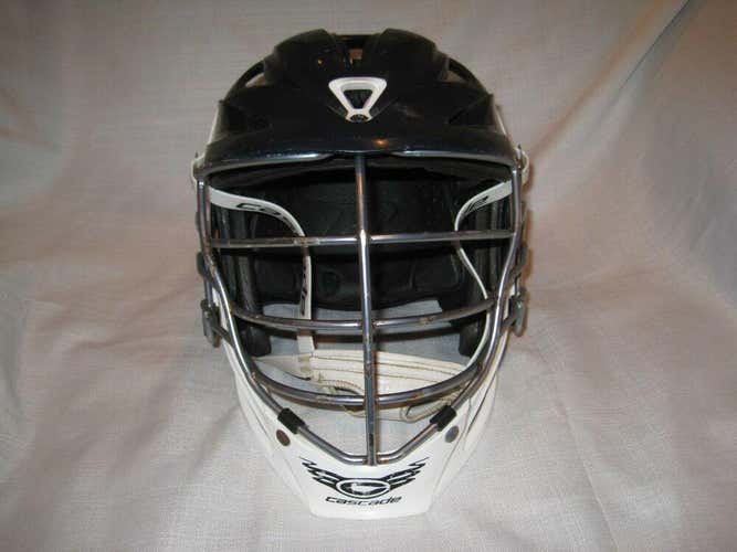 Cascade R Lacrosse Helmet Navy Blue Adult