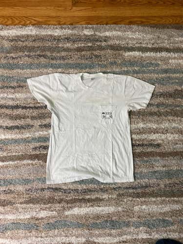 White ECD Lacrosse Shirt (Free With The Purchase Of Any Other Item)