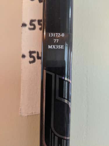 2 Pack Bauer MX3  Hockey Stick Right P91 MAX Senior D1 Pro Stock Dressed as 2S PRO