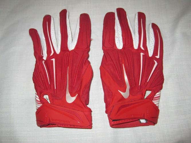 Nike Superbad Padded Football Gloves Red Men's 3XL
