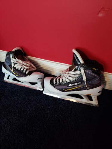 Used Bauer Supreme One.9 Hockey Goalie Skates D&R (Regular) Size 7.5