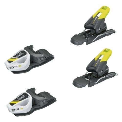 NEW Head EVO 9 AC Junior race black/white/yellow Ski Bindings  NEW $