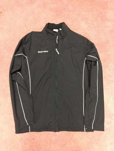 Black Used Extra Large Bauer Jacket