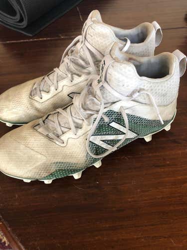 White Used Adult Men's 12.5 (Women's 13.5) New Balance High Top