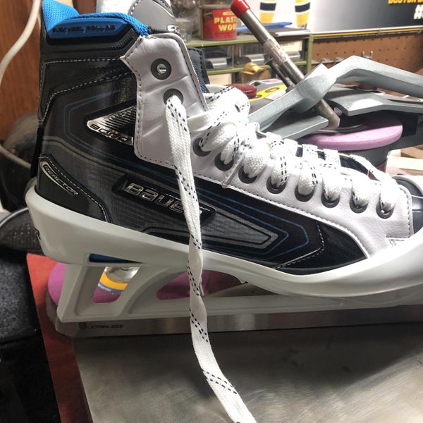 Senior Bauer Reactor 9000 EE (Extra Wide) Size 12 Hockey Goalie Skates