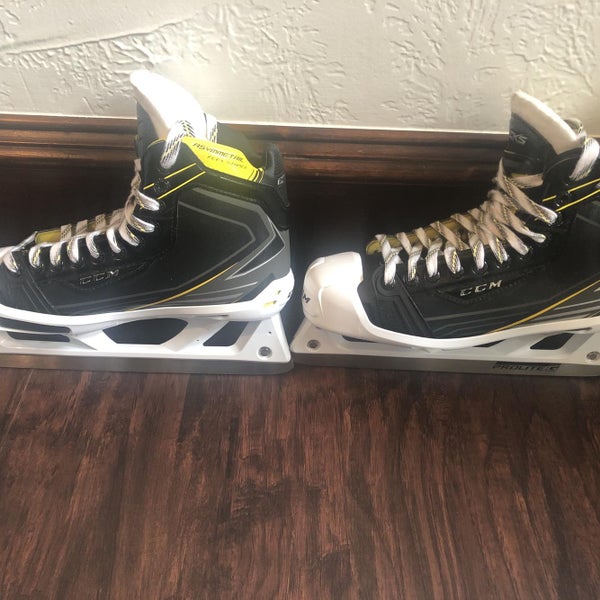 Senior CCM Tacks 6092 D&R (Regular) Size 9.5 Hockey Goalie Skates (Used One Time!)