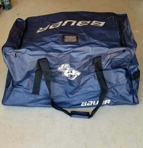 BAUER Senior Player Bag Navy (Nashville Jr. Predators)