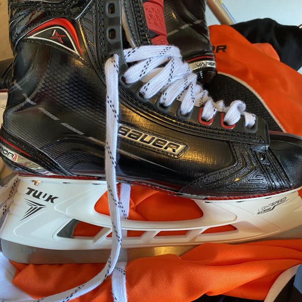 New Bauer Vapor 1X 2.0 D&R (Regular) Pro Stock Size 9 Hockey Skates