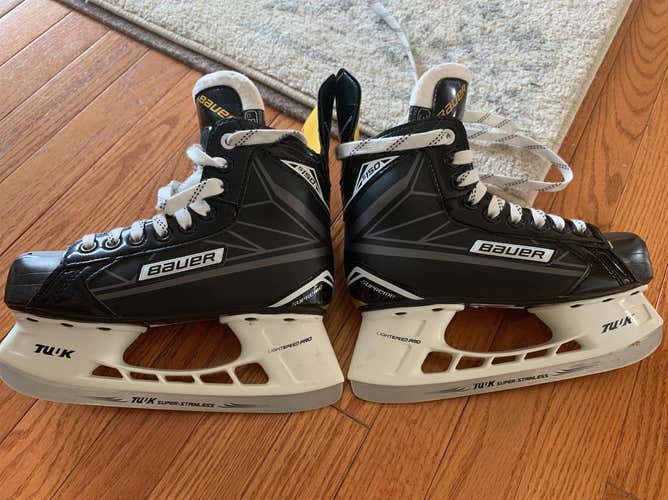 Used Bauer Supreme 150 D&R (Regular) Size 3 Hockey Skates