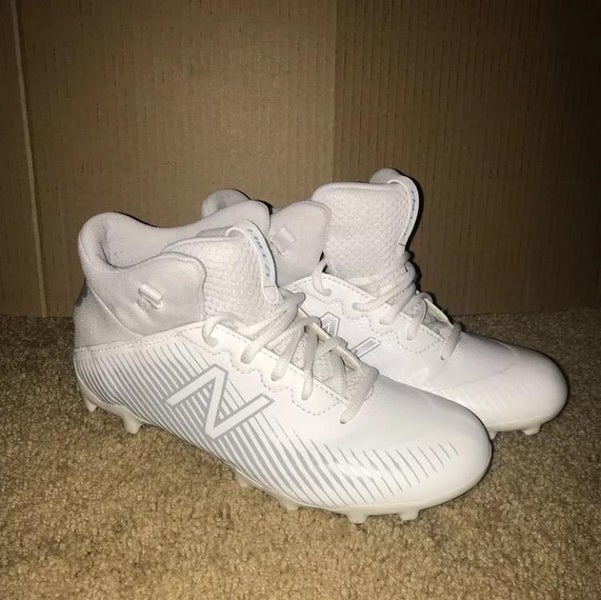 New Balance Freeze White Youth Cleats Men’s 5.5 (Women's 6.5) Basically New Condition