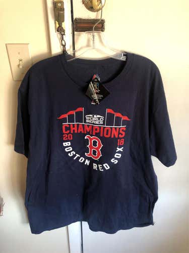 Boston Red Sox Majestic Men’s World Series Champions Tee 2XL